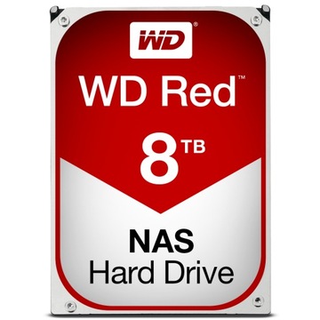 WD RED 8 ТБ 5,4 КБ 128 МБ SATA III 3,5 дюйма WD80EFZX NASware 3.0