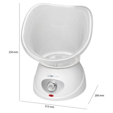 Паровая сауна для лица, ингалятор 2в1 Clatronic GS 3656 Outlet*