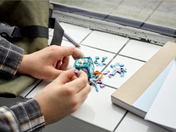 Кубики LEGO Dots 41928 Подвеска Нарвала