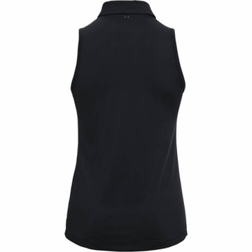 Tank top bez rękawów UA Zinger Polo-BLK