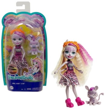 Enchantimals, Кукла Зебра с фигуркой