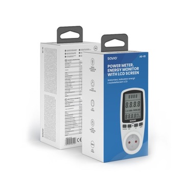 Watomierz, kalkulator energii z wyświetlaczem,,,