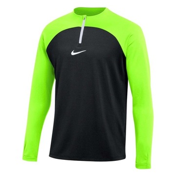 Bluza męska Nike NK Dri-FIT Academy Drill Top K czarno-zielona DH9230 010