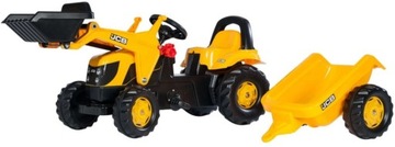 ROLLY TOYS JCB ПЕДАЛЬНЫЙ ТРАКТОР-ВЕДРОВЫЙ ПРИЦЕП