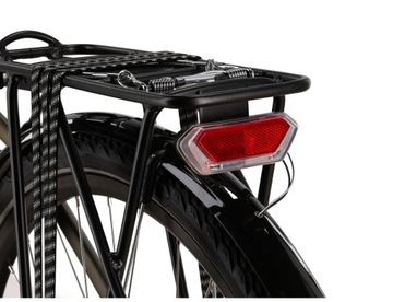 Задний фонарь на динамо-машине Vulcano с креплением P-K