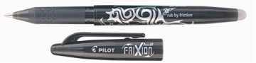 Ручка Frixion стираемая 0,7 мм ЧЕРНАЯ + 3 заправки