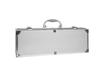 Przybory do grilla- zestaw 5 akcesoriów + walizka