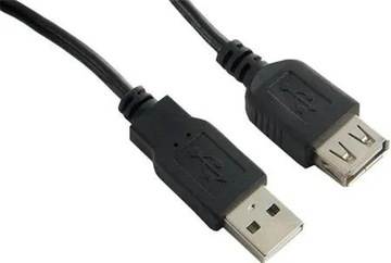 AM-AFI Удлинительный кабель USB 2.0 0,75 м черный