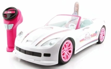 Радиоуправляемая машинка для кукол БАРБИ с автоуправлением, БЕЛАЯ