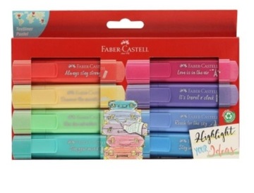 Faber-Castell Zakreślacze różnego kolory 8 szt.