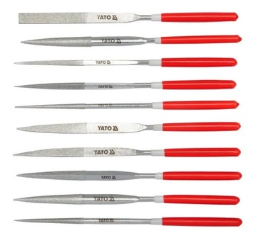 PILNIKI IGLAKI DIAMENTOWE 4x160x50mm 10 SZTUK YATO