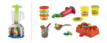 НАБОР ДЛЯ ЗАЛИВОВ PLAY-DOH БЛЕНДЕР МИКСЕР ДЛЯ ФРУКТОВ МИКСЕР ДЛЯ СМУЗИ КОКТЕЙЛЕЙ