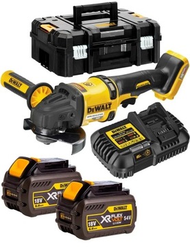 Угловая шлифовальная машина 125мм 54В DeWALT DCG418T2