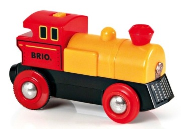 Желто-красный паровоз Brio 63359400