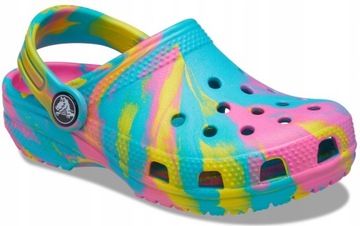 Детская обувь Crocs Classic Marbled Clogs 33-34