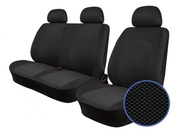 АВТОЧЕХЛЫ VW T5,T6 03- (2+1) FROS-/35_T06