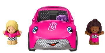 FISHER LITTLE PEOPLE BARBIE CAR + 2 фигурки HJN53