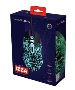 Myszka przewodowa Trust Izza GXT105X sensor optyczny