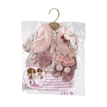 Наряд из 5 предметов для куклы ростом 35 см.