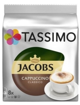 Tassimo Jacobs Cappuccino Classico капсулы 8 шт.