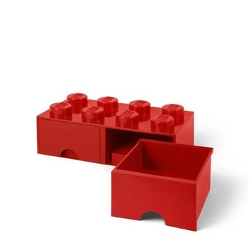 Контейнер LEGO с ящиками Brick 8 Red