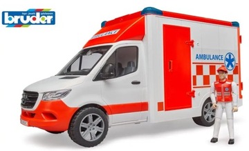 Автомобиль скорой помощи Mercedes-Benz Sprinter с фигуркой и модулем