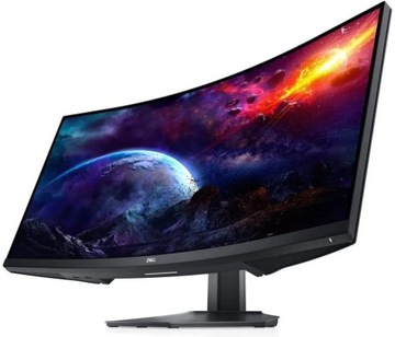 ЖК-монитор Dell S3422DWG, 34 дюйма, 3440 x 1440 пикселей, VA, HDMI, USB-концентратор