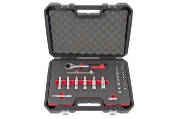 Zestaw 27szt. kluczy do amortyzatorów QS80427 Quatros