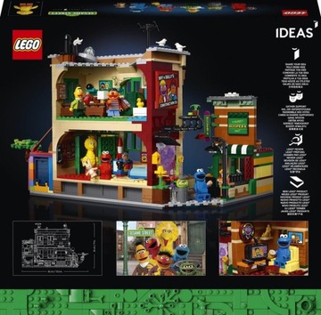 LEGO Ideas 21324 Улица Сезам. Идеальный подарок для фанатов