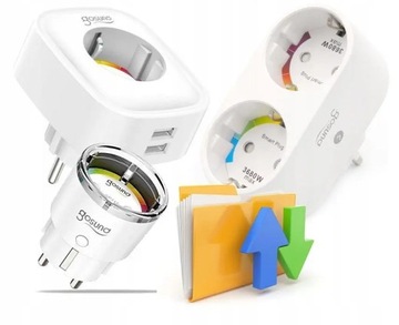 Gosund SP111 x2 Tuya 16A 3680W Wi-Fi умная розетка