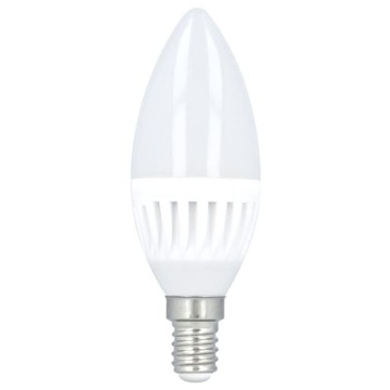 Żarówka ceramiczna świeczka LED 10W E14 neutralny biały 900 lm