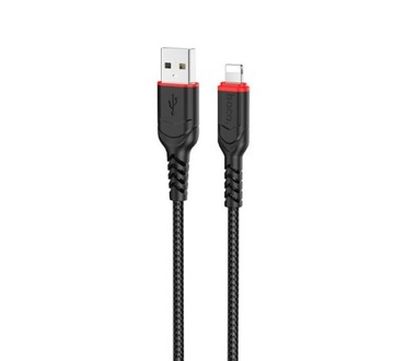 USB-кабель HOCO для iPhone Lightning 8-pin 2.4A VICTORY X59 1 м черный