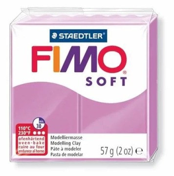 Термореактивная смесь FIMO Soft 57г лаванда