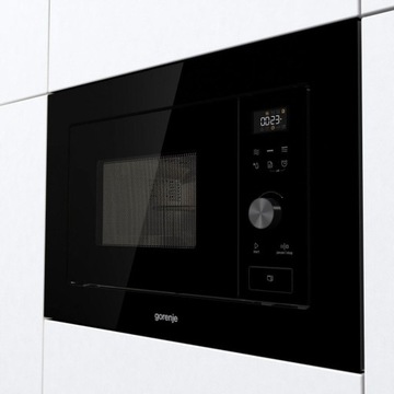ВСТРАИВАЕМАЯ МИКРОВОЛНОВАЯ ПЕЧЬ GORENJE ЧЕРНОЕ СТЕКЛО BM201AG1BG