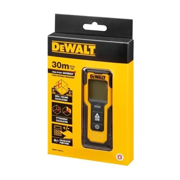 Лазерный дальномер с ЖК-дисплеем IP40, 30 м DeWALT DWHT77100
