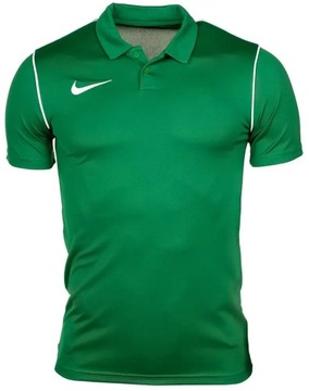 KOSZULKA NIKE POLO DRI FIT SPORTOWA TRENINGOWA KLASYCZNA ZIELONA R.L