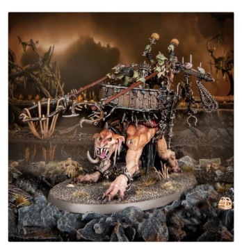 WARHAMMER AOS - ОРРУК ВАРКЛАНС МАРШКРАЛЛА СЛОГГОТ