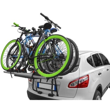 UCHWYT ROWEROWY BAGAŻNIK NA KLAPĘ 3 ROWERY STANDUP