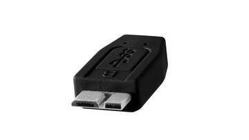 Tether Tools Pro USB-C Micro-B 4,6m Bl