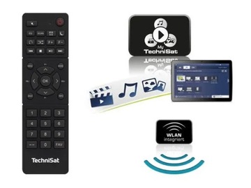 DAB+, сетевое FM-радио, ИК-интернет-радио TechniSat Digiradio 10