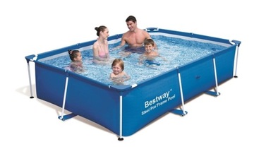 BASEN OGRODOWY STELAŻOWY 259x170x61cm BESTWAY 56403N