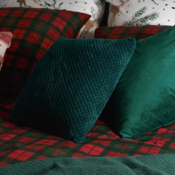 GOSTA декоративная наволочка зеленая 45х45 см