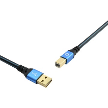OEHLBACH USB A - USB B 2.0 КАБЕЛЬ ДЛЯ ПРИНТЕРА-СКАНЕРА ПОЗОЛОЧЕННЫЙ ДЛИННЫЙ 10М