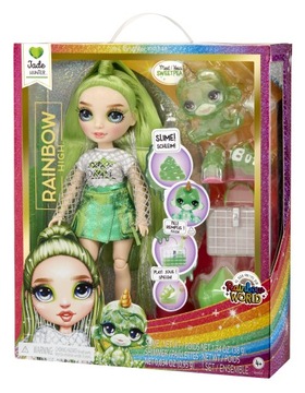 RAINBOW HIGH CLASSIC RAINBOW FASHION JADE NEW Слайм + животное