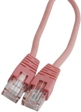 Kabel sieciowy Gembird różowy 2 m