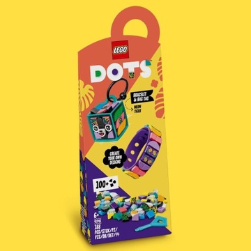 LEGO Dots 41945 Неоновый тигр