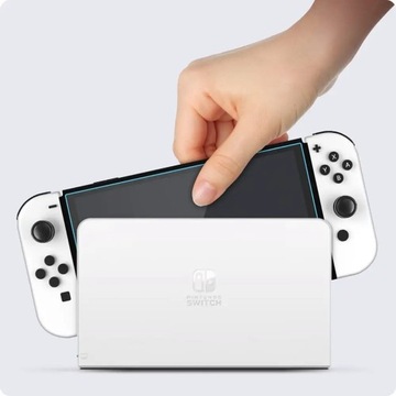 Закаленное стекло для Nintendo Switch Oled Spigen 2 шт.