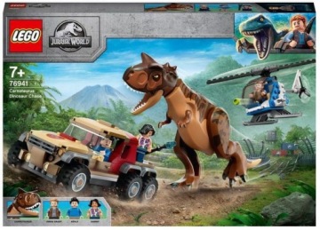 LEGO JURASSIC WORLD Погоня за Карнотавром 76941