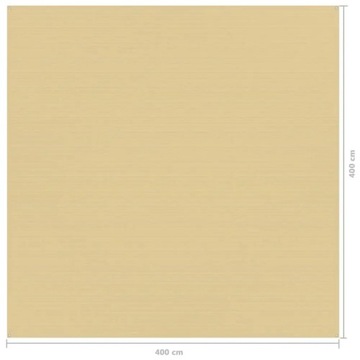 WYKŁADZINA DO NAMIOTU 400X400CM BEŻOWA
