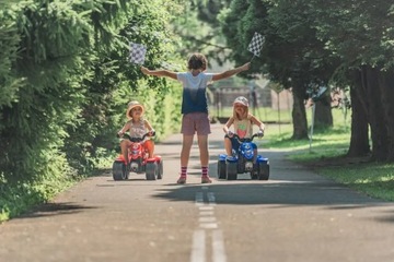 МОТОЦИКЛ FALK QUAD RACING TEAM RED PEDAL ДЛЯ ДЕТЕЙ ОТ 3 ЛЕТ